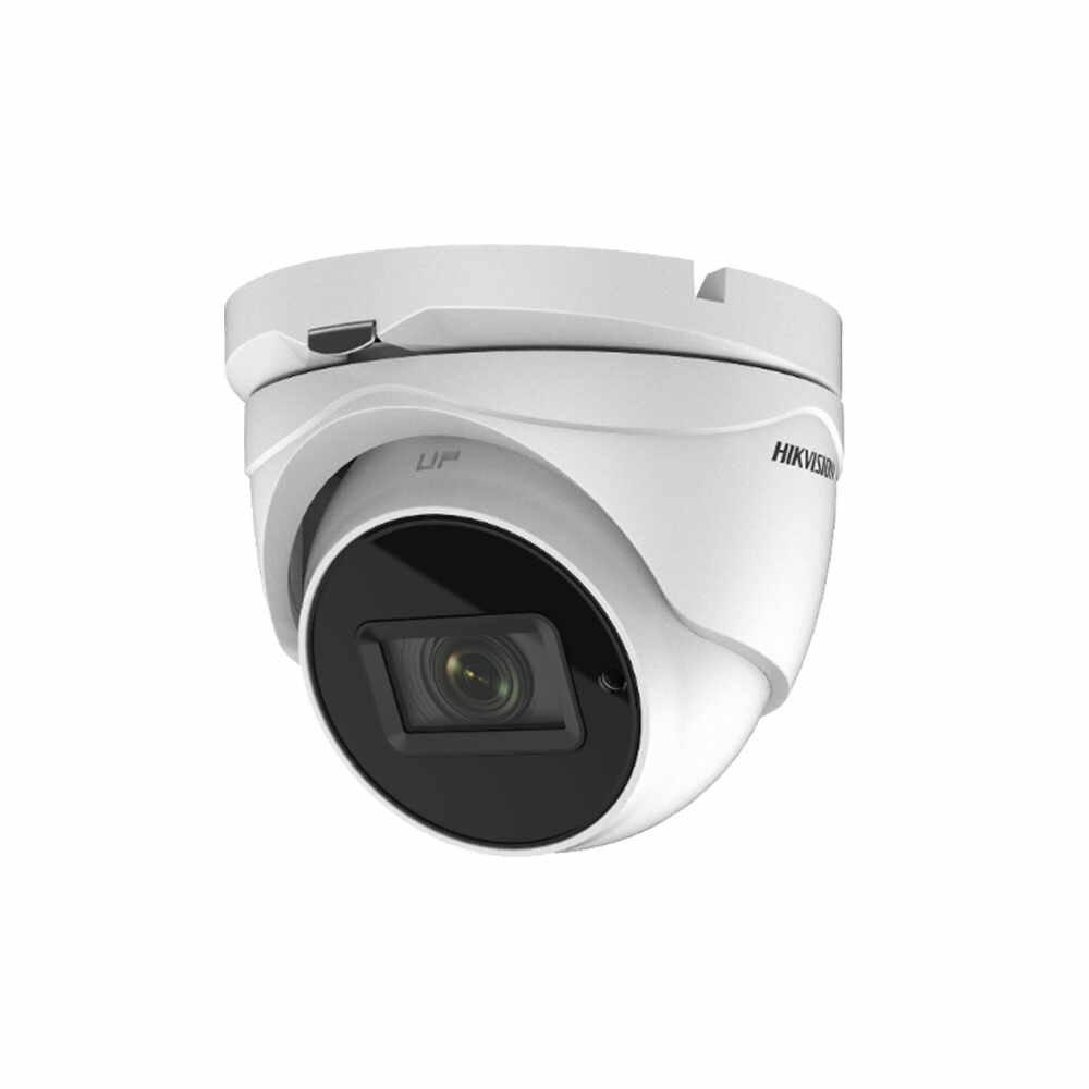 Camera supraveghere Dome Hikvision DS-2CE79U8T-IT3Z, 4K, IR 80 m, 2.8 - 12mm, motorizat