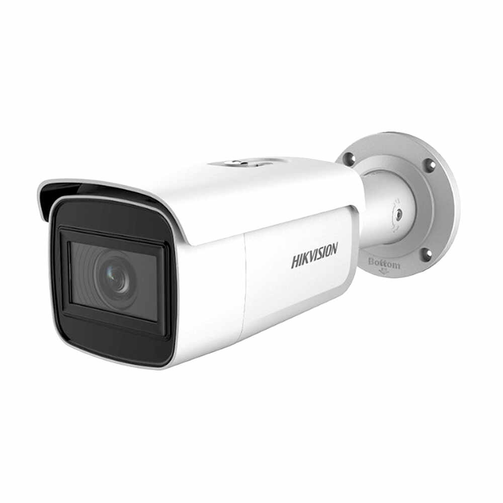 Camera supraveghere exterior IP Hikvision AcuSense DS-2CD2643G1-IZS, 4 MP, IR 50 m, 2.8-12 mm, motorizat, microfon