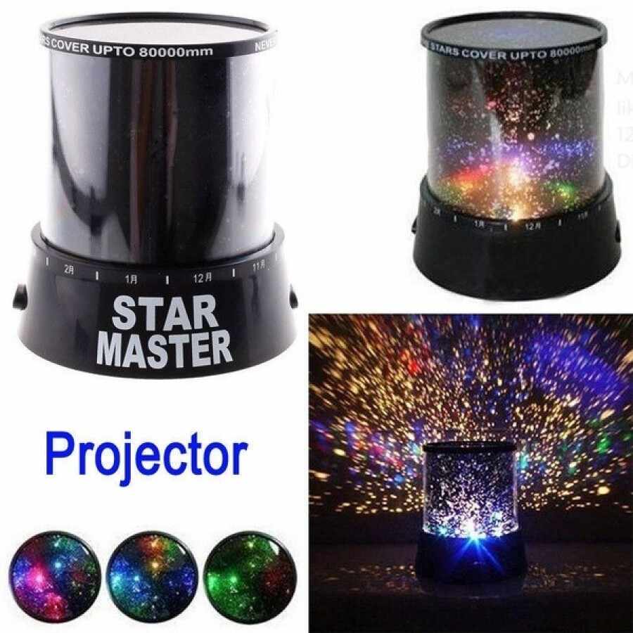 Set 2 lampi proiector stele