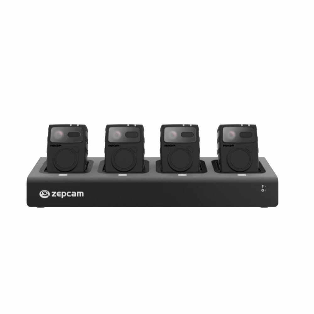 Statie de incarcare Zepcam T2-DS4-21, 4 porturi, 256 GB