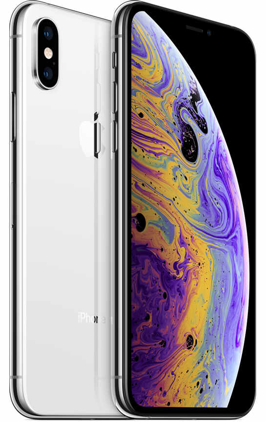 Apple iPhone XS 64 GB Silver Orange Foarte Bun