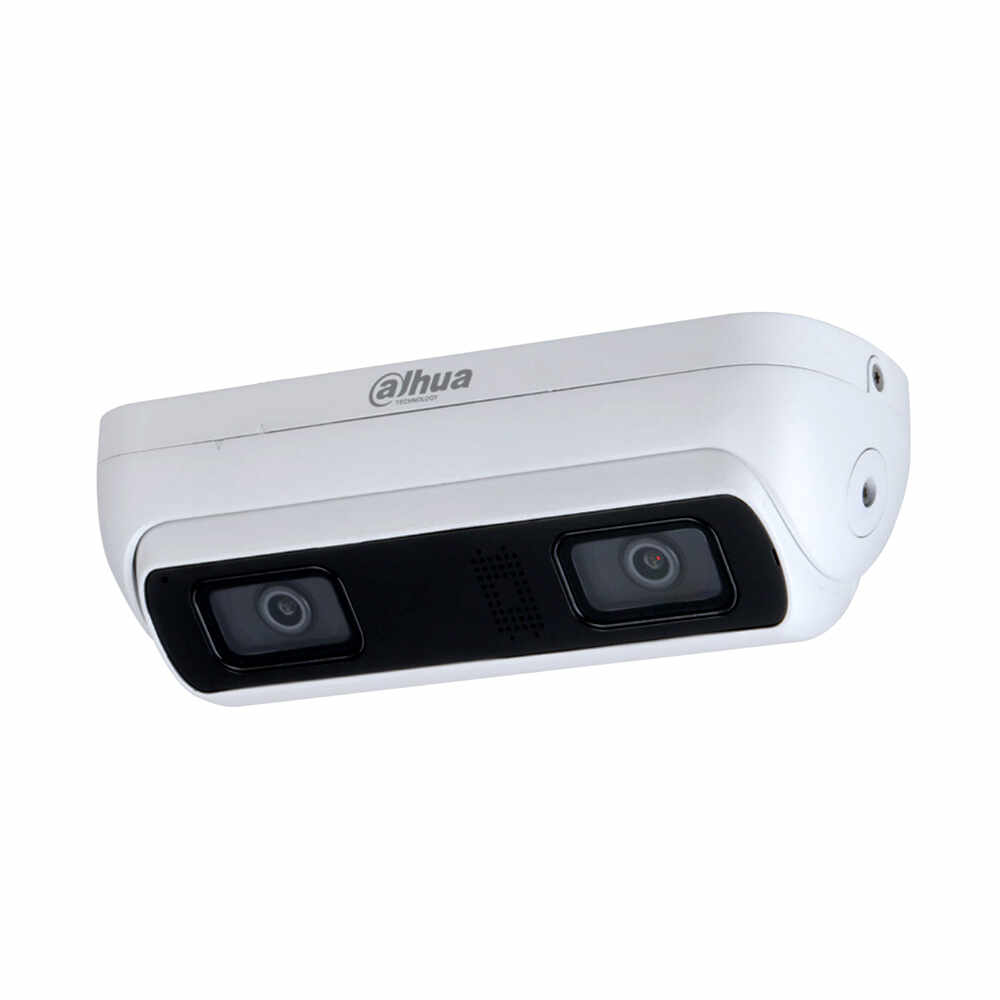Camera supraveghere IP Dual Lens WizMind Dahua IPC-HDW8341X-3D-0280B-S2, 3MP, IR 20 m, 2.8 mm, microfon