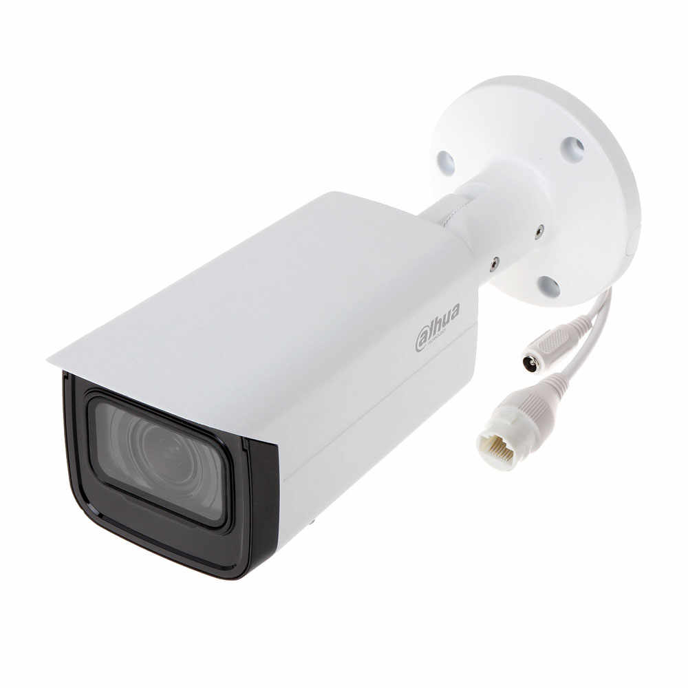 Camera supraveghere exterior IP Dahua IPC-HFW1230T-ZS-2812-S4, 2 MP, IR 40 m, 2.8-12 mm, motorizat, slot card