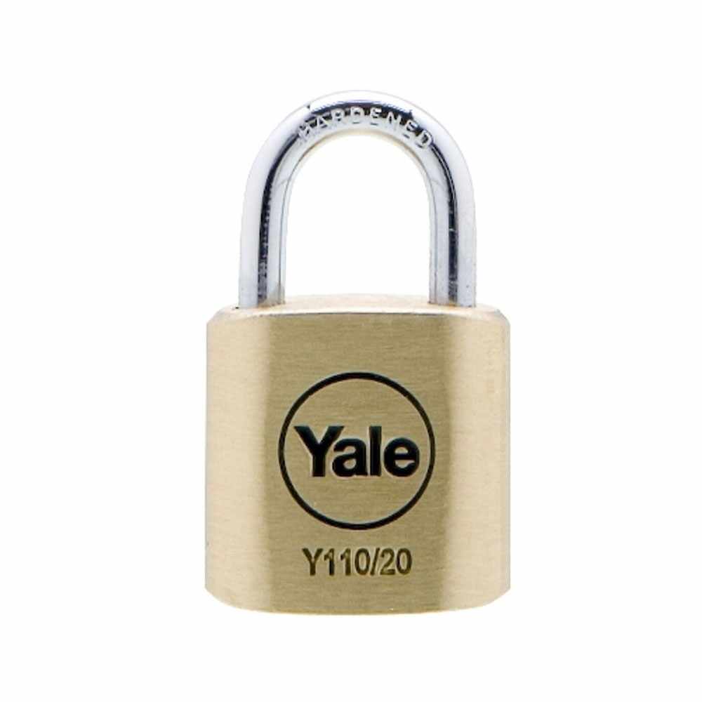 Lacat de alama cu cheie Yale Y110/20/111/1