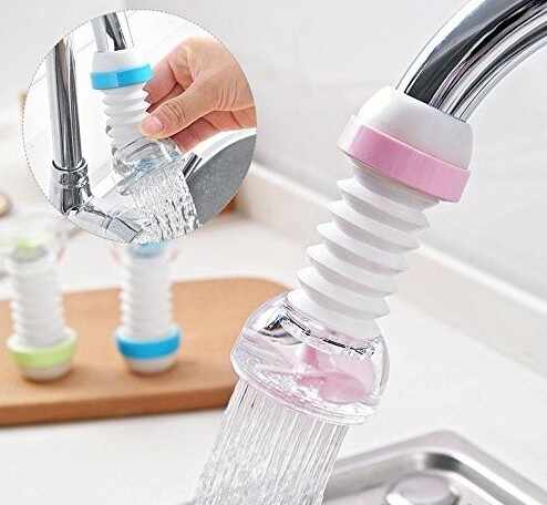 Set 2 capete de robinet flexibile pentru economisirea apei