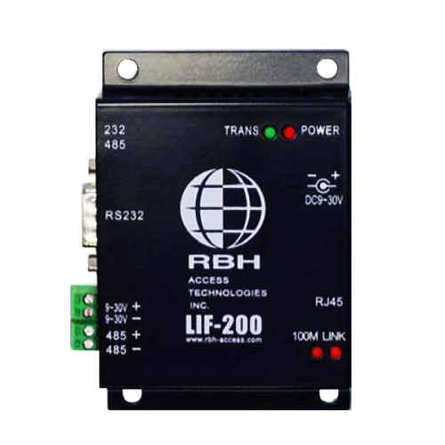 Modul convertor LAN la RS232/485 RBH LIF-200, 512 K, 9-24 V