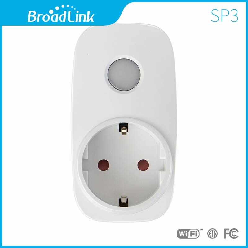 Priza inteligenta programabila BroadLink SP3 Wi-Fi, Control de pe telefonul mobil