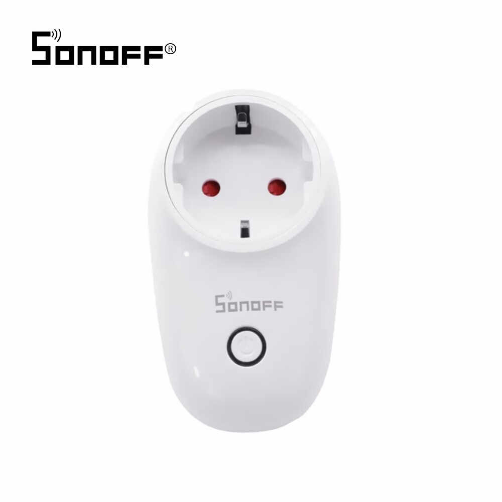 Priza inteligenta Wi-Fi Sonoff S26F, Control de pe telefonul mobil