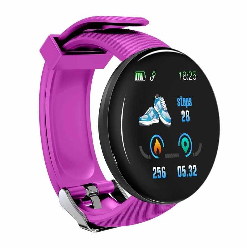 Bratara Fitness Smartband Techstar® D18 Waterproof IP65, Incarcare USB, Bluetooth 4.0, Display Touch Color OLED, Mov