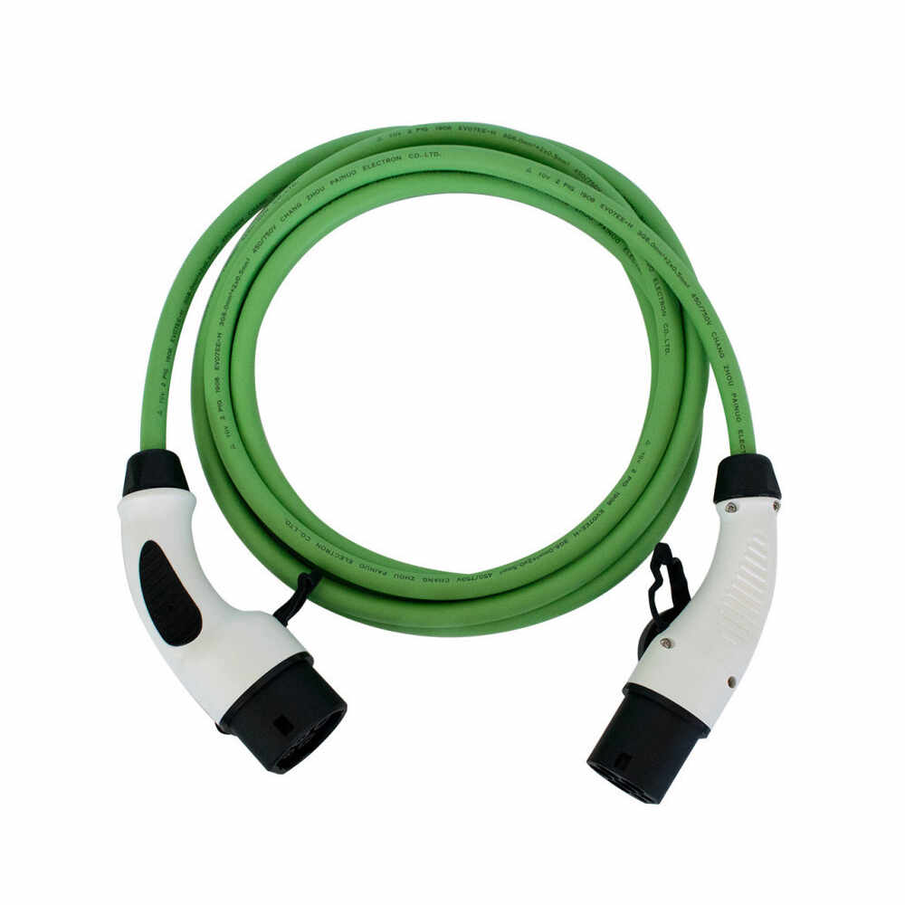 Cablu incarcare masini electrice Duosida T22-3/16V, Type 2, 11kW, trifazat, 5 m
