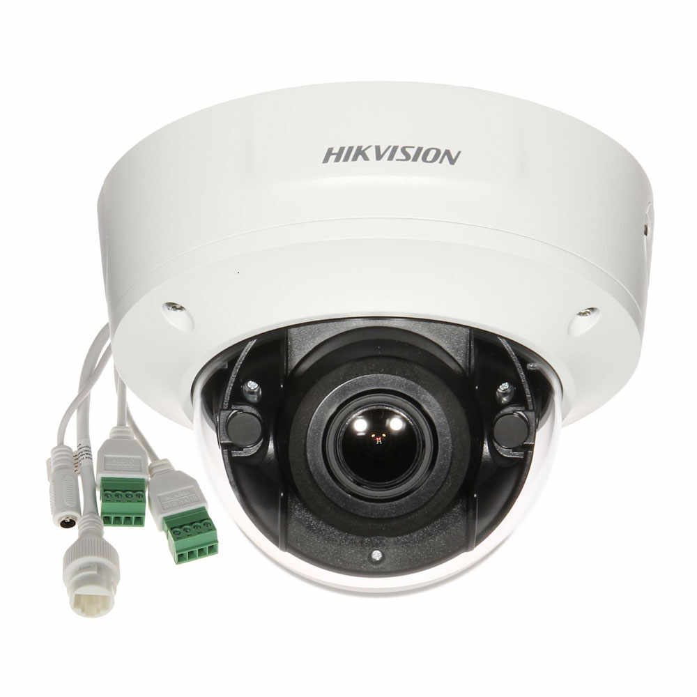 Camera supraveghere IP Dome Hikvision DarkFighter Acusense DS-2CD2726G1-IZS, 2 MP, IR 30 m, 2.8 - 12 mm