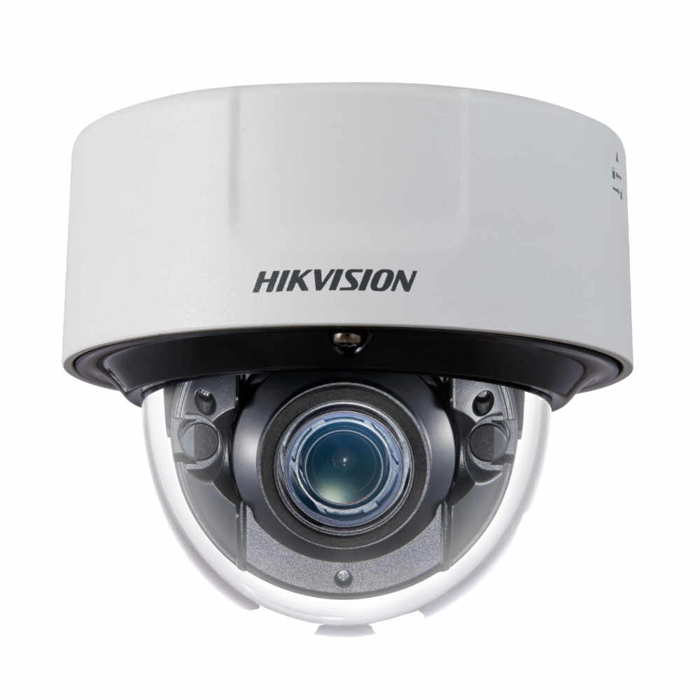 Camera supraveghere IP Dome Hikvision DarkFighter DeepinView IDS-2CD7146G0-IZS, 4 MP, IR 30 m, 2.8 - 12 mm, motorizat
