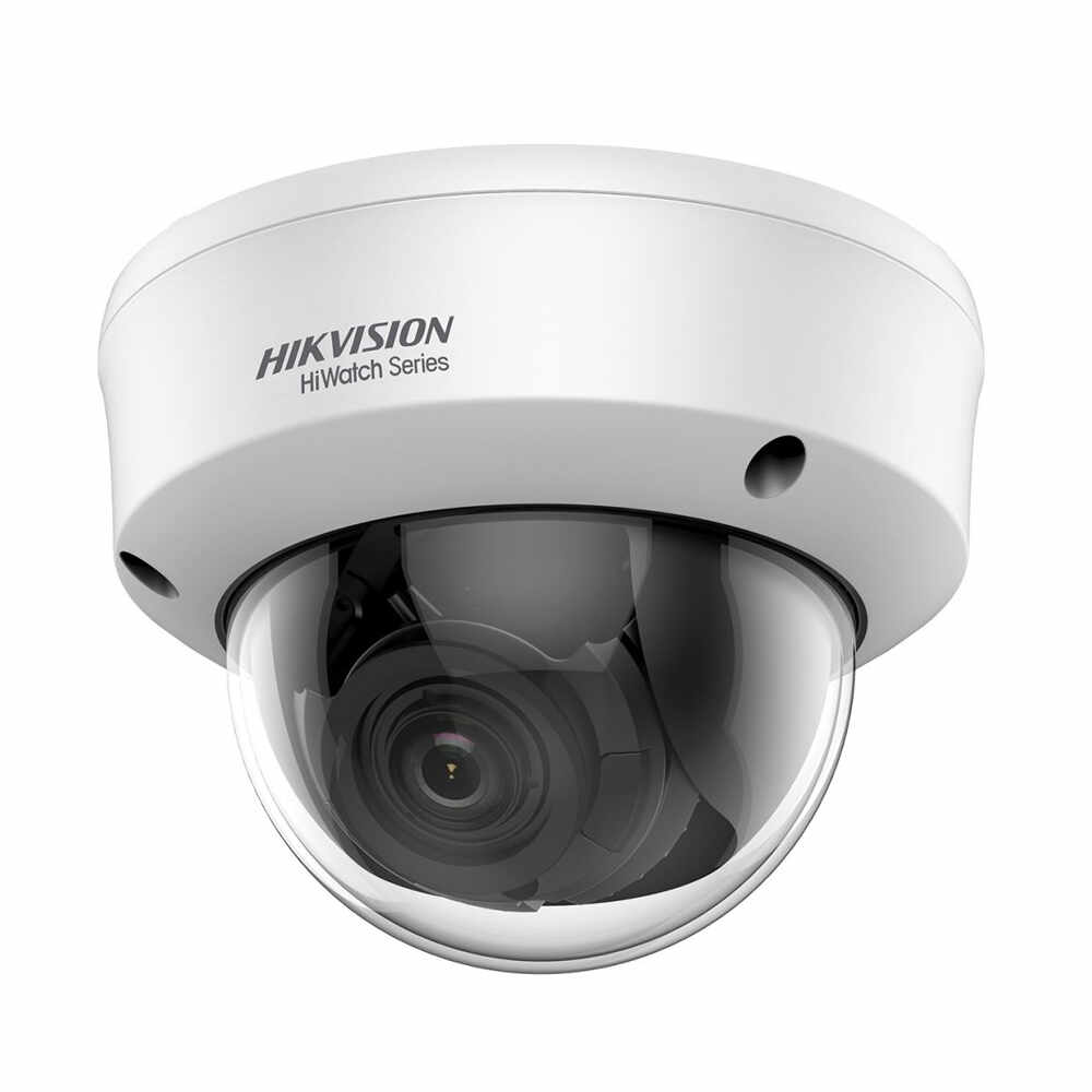 Camera supraveghere Dome Hikvision HiWatch HWT-D320-VF, 2 MP, IR 40 m, 2.8 - 12 mm