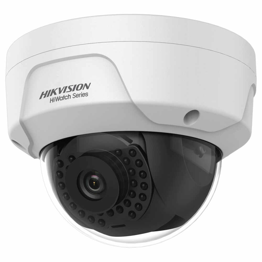 Camera supraveghere Dome IP Hikvision HiWatch HWI-D140H-28, 4 MP, IR 30 m, 2.8 mm