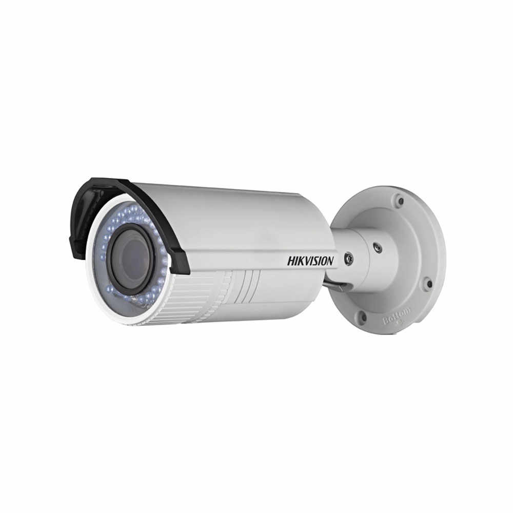 Camera supraveghere exterior IP Hikvision DS-2CD2620F-IZS, 2 MP, IR 30 m, 2.8 - 12 mm, motorizat, slot card