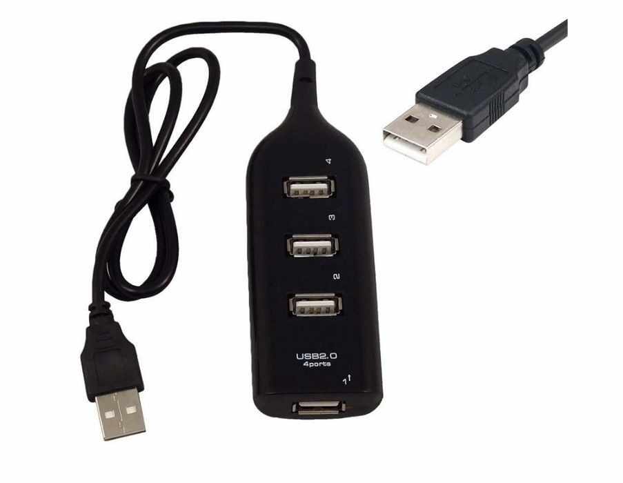 Hub USB 2.0, 4 porturi + cadou