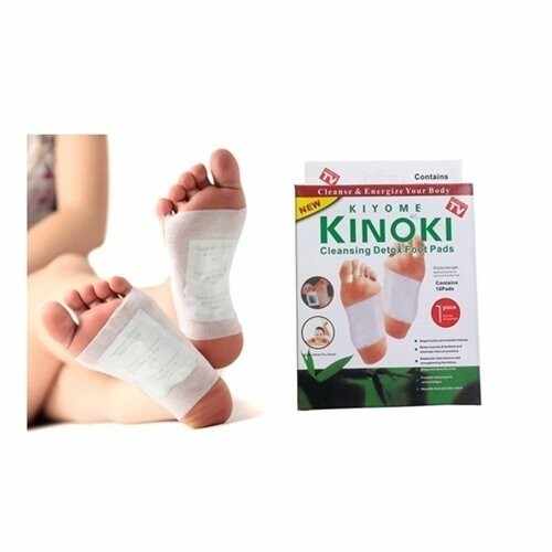 Plasturi pentru Detoxifierea Picioarelor, Kinoki, 10 bucati
