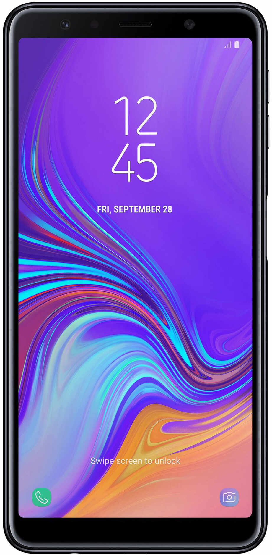 Samsung Galaxy A7 (2018) 64 GB Black Deblocat Foarte Bun