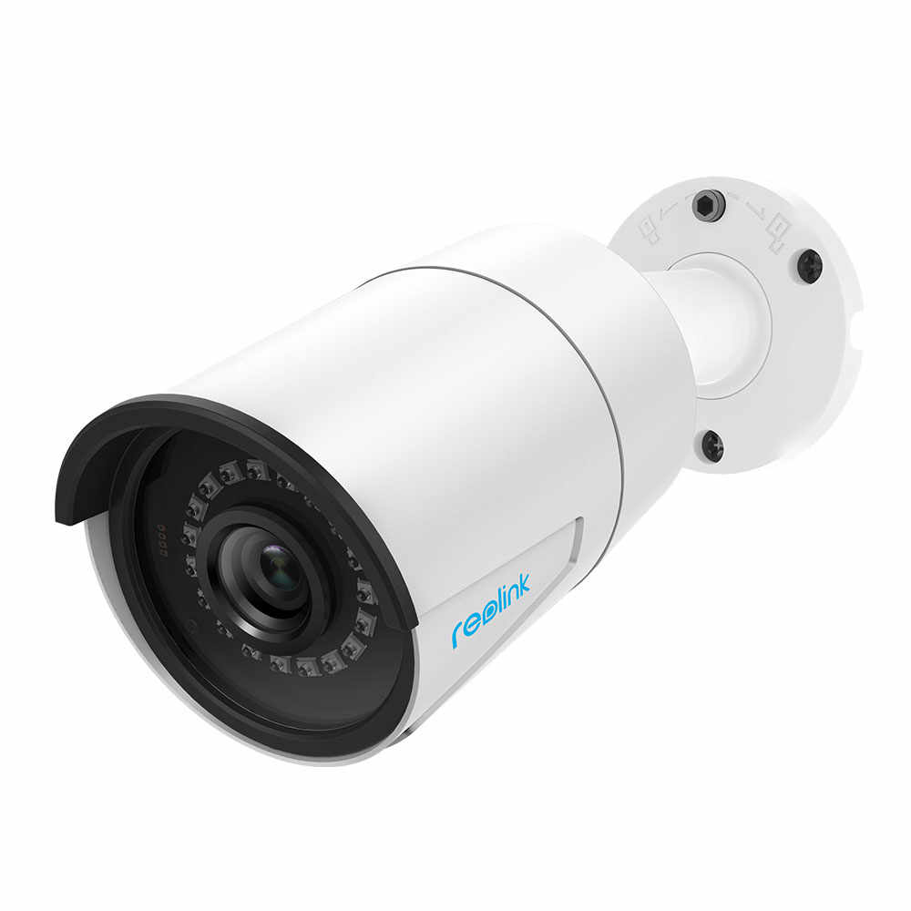 Camera supraveghere IP exterior Reolink RLC-410-5MP, 5 MP, IR 30 m, 4 mm, microfon, PoE