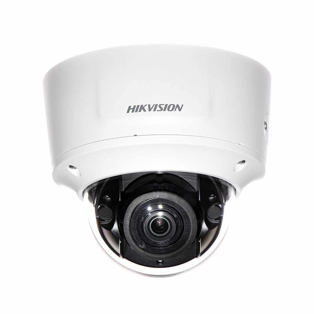 Camera supraveghere IP Dome Hikvision DarkFighter DS-2CD2725FWD-IZS, 2 MP, IR 30 m, 2.8-12 mm, motorizat