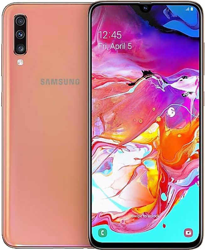 Samsung Galaxy A70 (2019) Dual Sim 128 GB Coral Deblocat Excelent