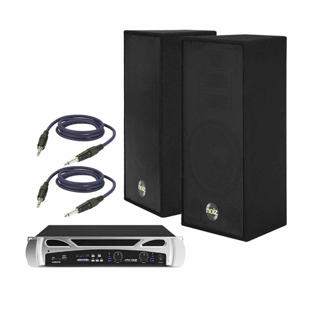 Sistem audio Noiz Dj Box Disco Music 906042, 500 W, bluetooth