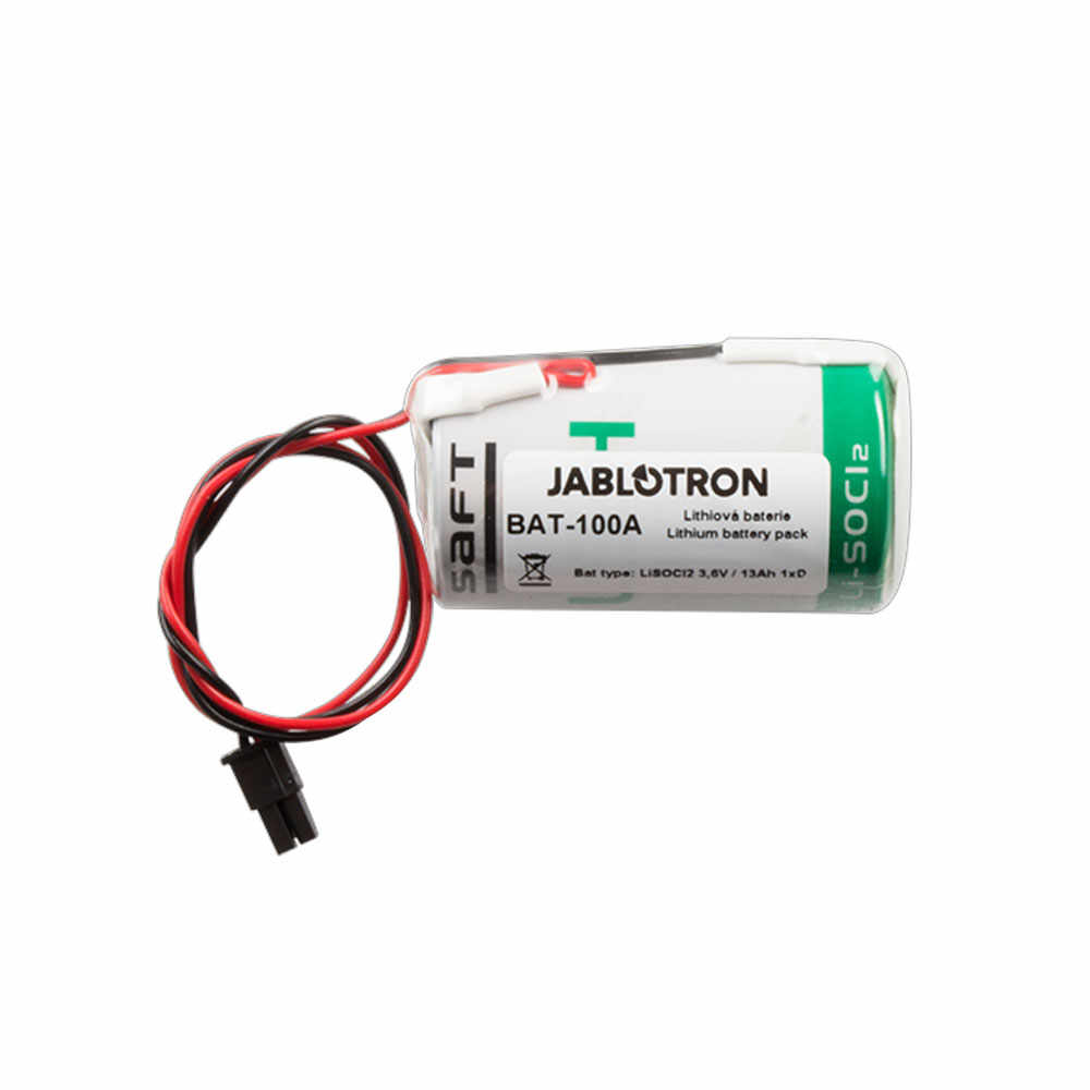 Baterie litiu pentru sirena Jablotron BAT-100A.01, 3.6V, 13 Ah, compatibil cu JA-163A