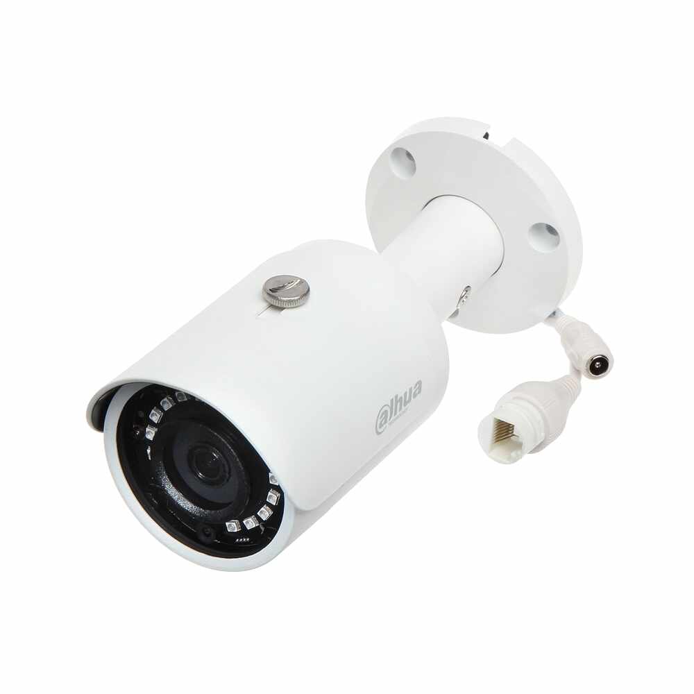 Camera supraveghere exterior IP Dahua IPC-HFW1230S-0360B, 2 MP, IR 30 m, 3.6mm, 16x, PoE