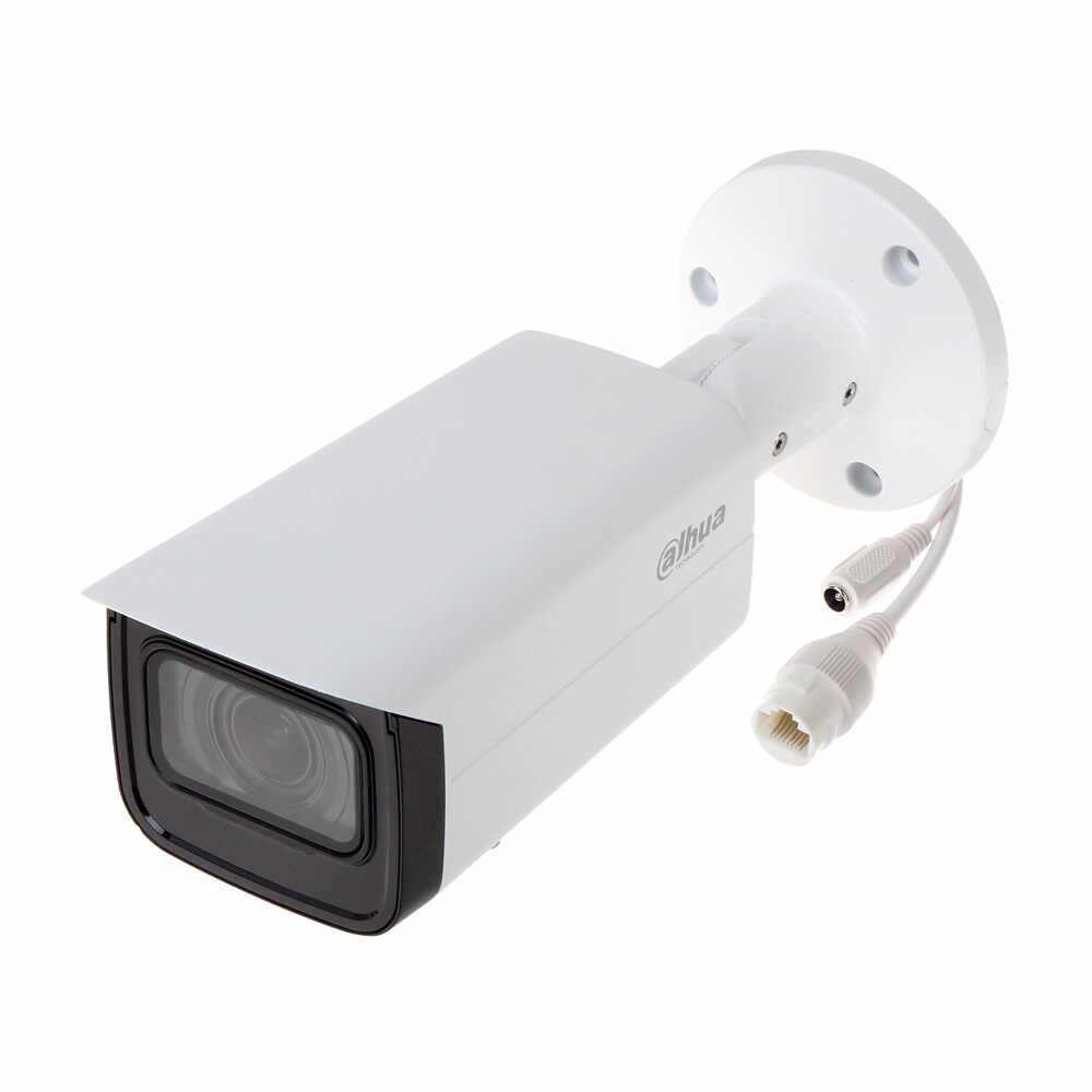 Camera supraveghere IP exterior Dahua IPC-HFW1230T-ZS-2812-S5, 2 MP, IR 50 m, 2.8 - 12 mm, motorizat, PoE