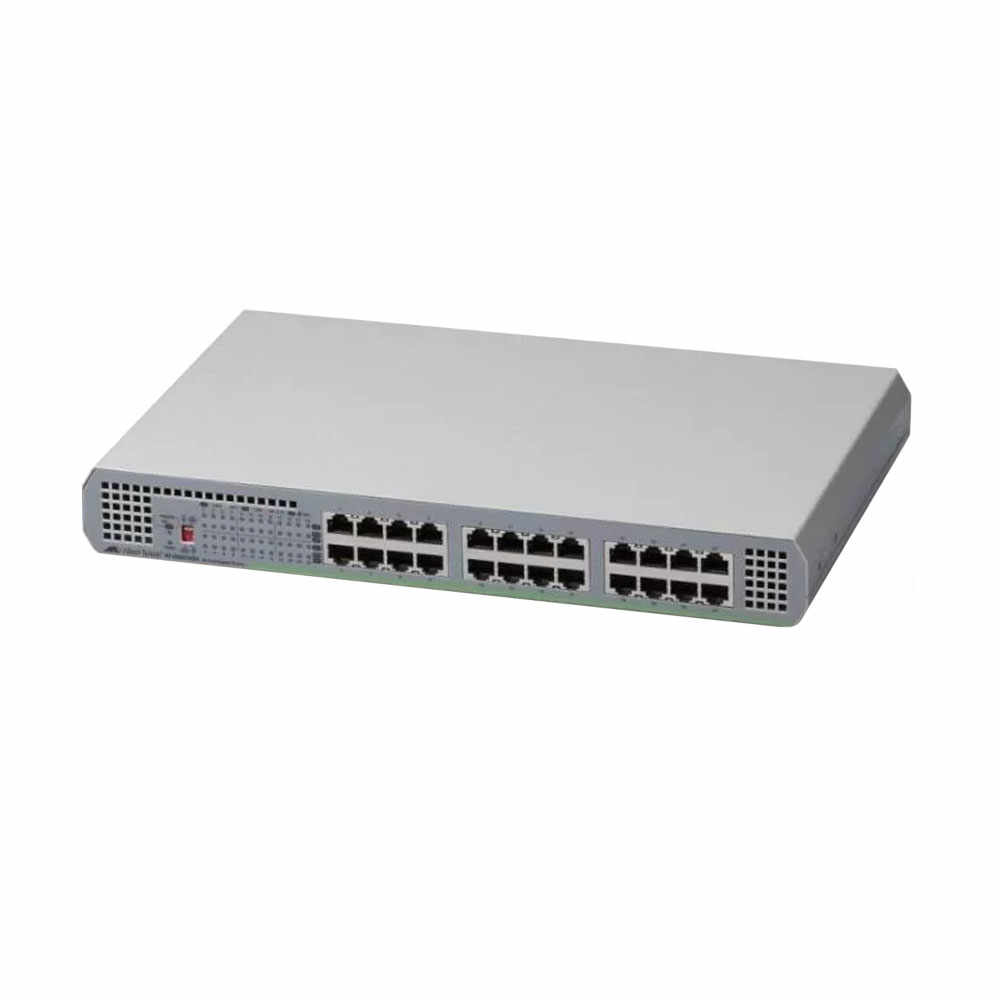 Switch cu 24 porturi Allied Telesis AT-GS910/24-50, 48 Gbps, 35.7 Mpps, 8.000 MAC, fara management