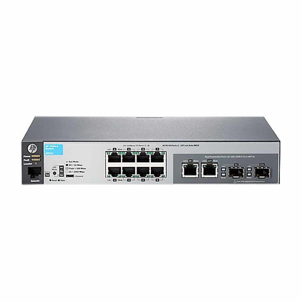 Switch cu 8 porturi Aruba J9783A, 5.6 Gbps, 16.000 MAC, 1U, cu management
