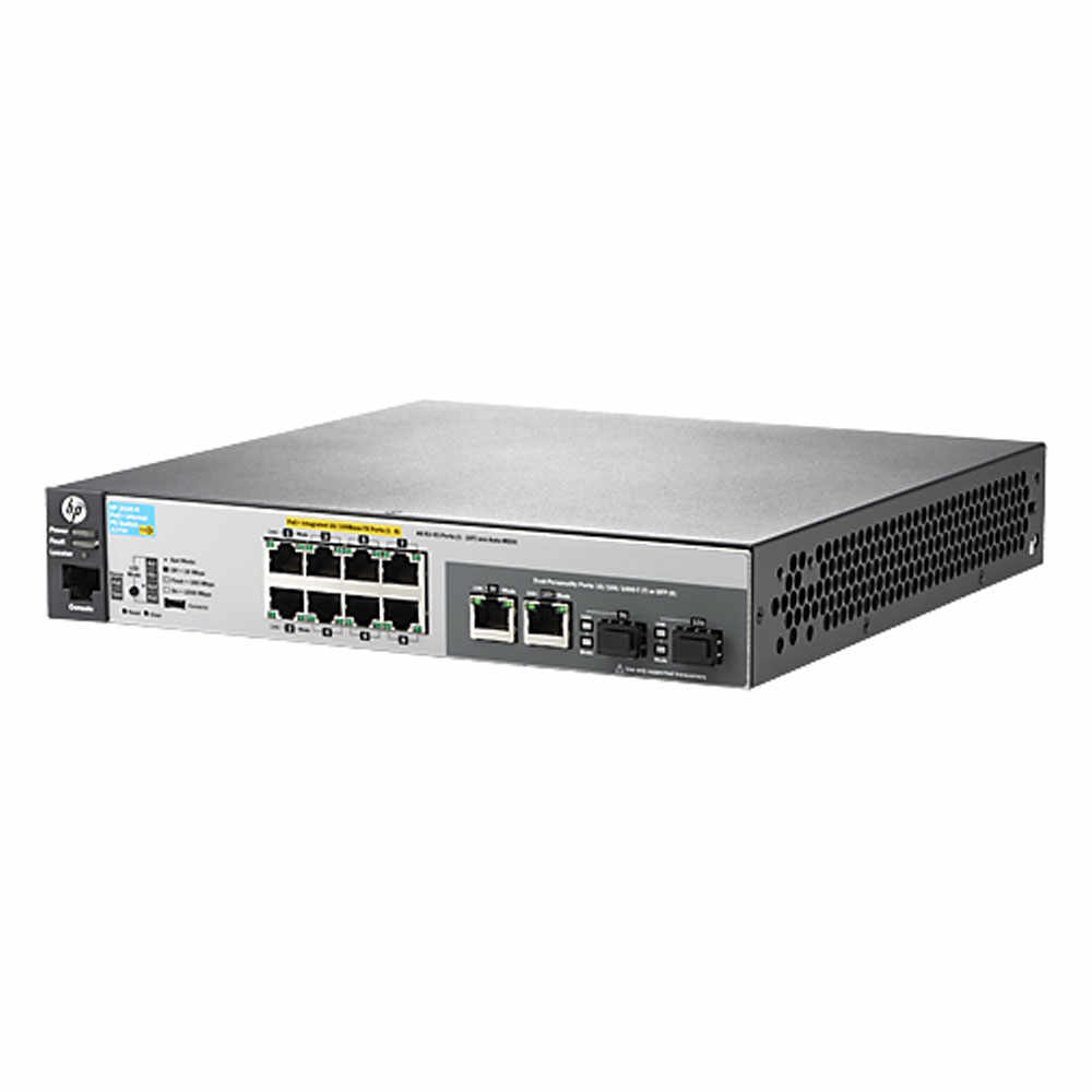 Switch cu 8 porturi Aruba JL070A, 5.6 Gbps, 16.000 MAC, 1U, PoE+, cu management