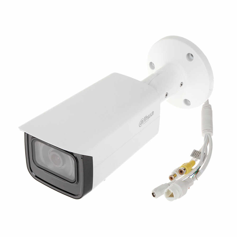 Camera supraveghere exterior IP Dahua Full Color IPC-HFW5249T-ASE-NI-0360B, 2 MP, 3.6 mm, detectie faciala, slot card, PoE