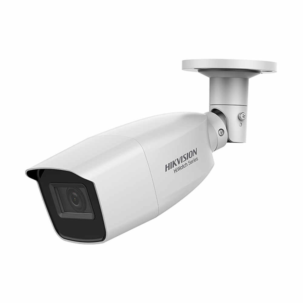 Camera supraveghere exterior Hikvision HiWatch HWT-B320-VF, 2 MP, IR EXIR 40 m, 2.8 - 12 mm, IP66
