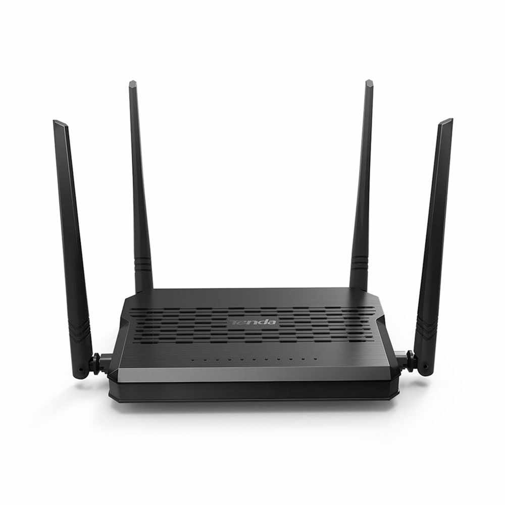 Router wireless Tenda D305, 1 port WAN, 3 porturi LAN, 2.4 GHz, 5 dBi, 300 Mbps