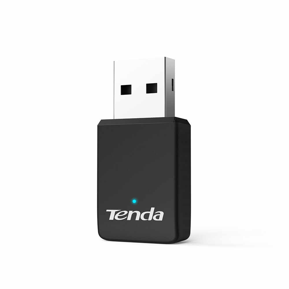 Adaptor wireless Dual Band Tenda U9, USB, MU-MIMO, 2.4/5.0 GHz, 633 Mbps