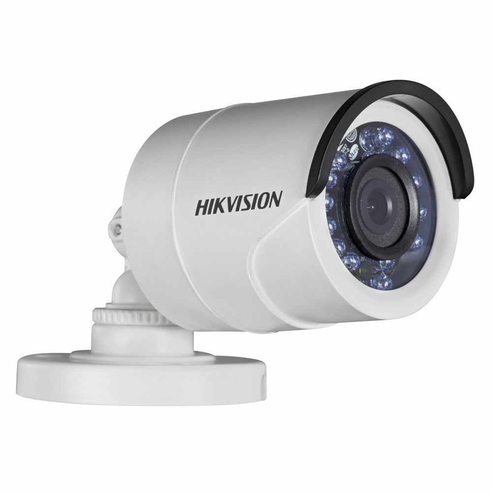 Camera supraveghere exterior Hikvision DS-2CE16D0T-IRE, 2 MP, 3.6 mm, IR 20 m, IP66, PoC