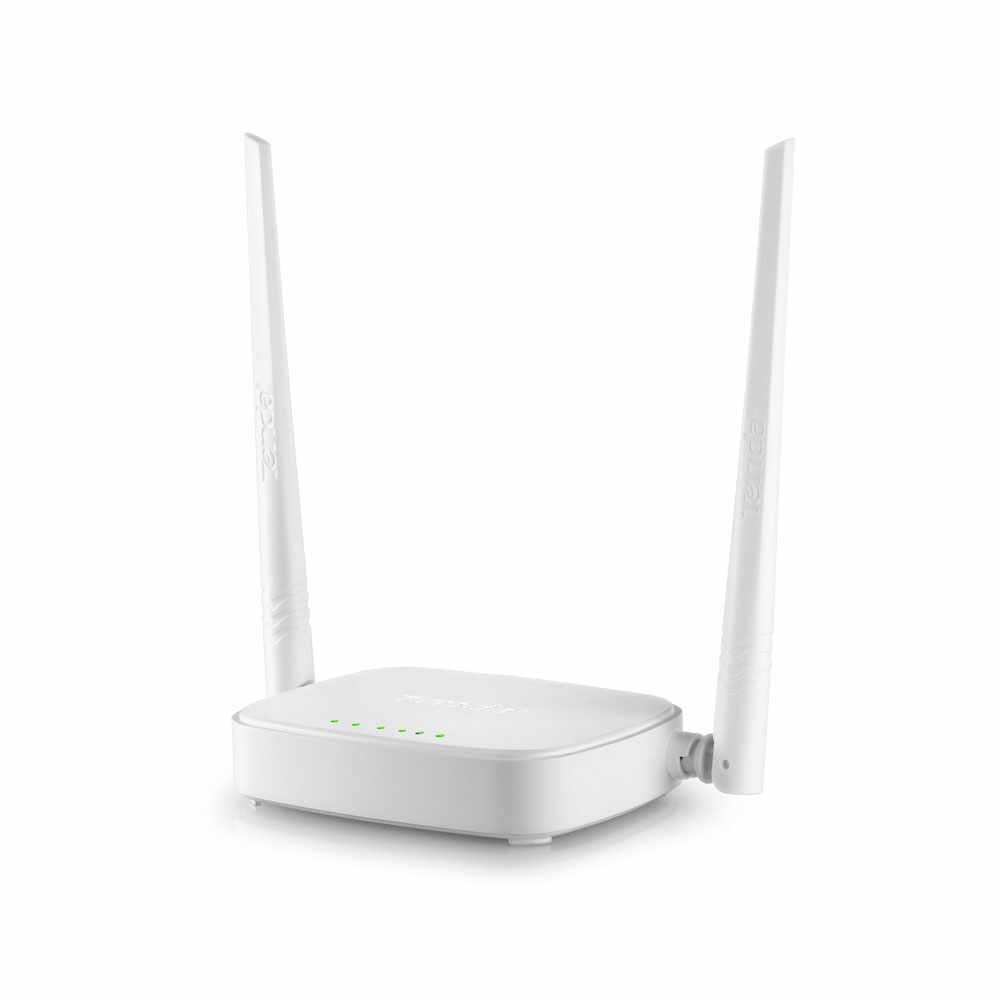 Router wireless Tenda N301, 1 port WAN, 3 porturi LAN, 2.4 GHz, 5 dBi, 300 Mbps