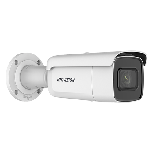 Camera de supraveghere HikVision IP AcuSense, Rezolutie 4MP, Lentila 2.8 – 12 mm, Functie Autofocus, Distanta IR 60m, Slot MicroSD