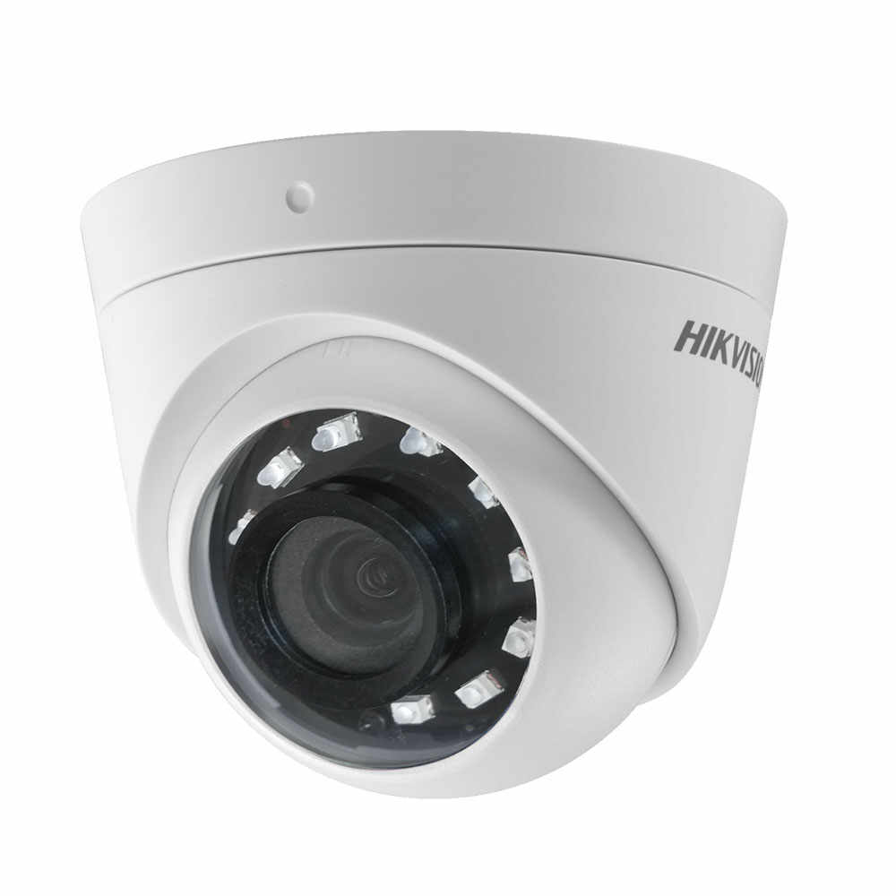 Camera supraveghere Dome Hikvision DS-2CE56D0T-I2FB, 2 MP, IR 20 m, 2.8 mm