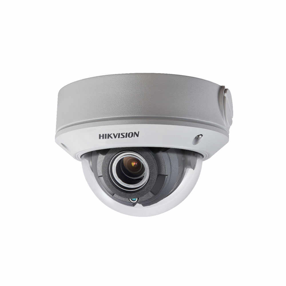 Camera supraveghere Dome Hikvision DS-2CE5AD0T-VPIT3F, 2 MP, IR 40 m, 2.8 - 12 mm, IK10