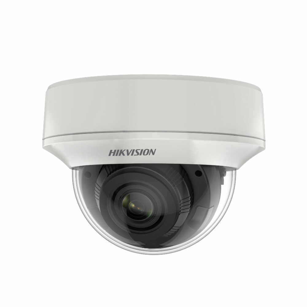 Camera supraveghere Dome Hikvision Ultra Low Light DS-2CE56D8T-ITZE, 2 MP, IR 60 m, 2.7 - 13.5 mm, motorizat, PoC