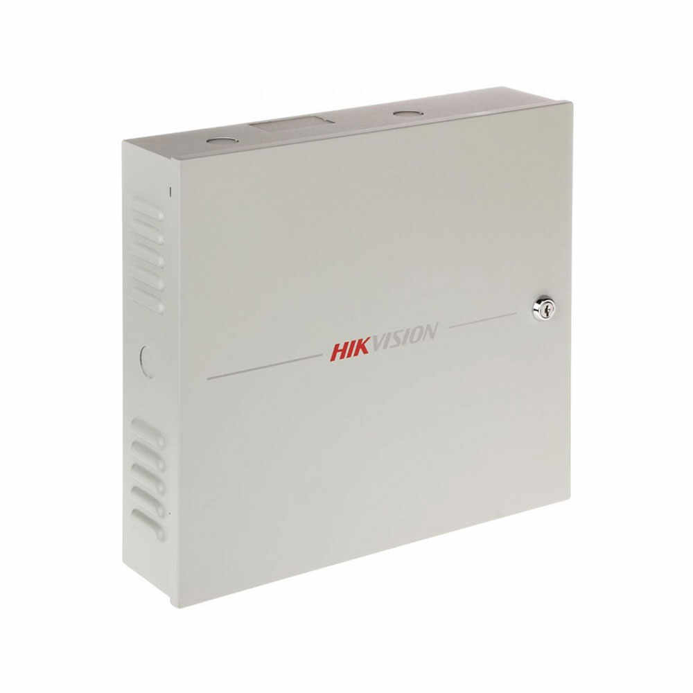 Centrala control acces Hikvision DS-K2601, Wiegand, 100.000 carduri, 300.000 evenimente, 3 iesiri, 1 usa
