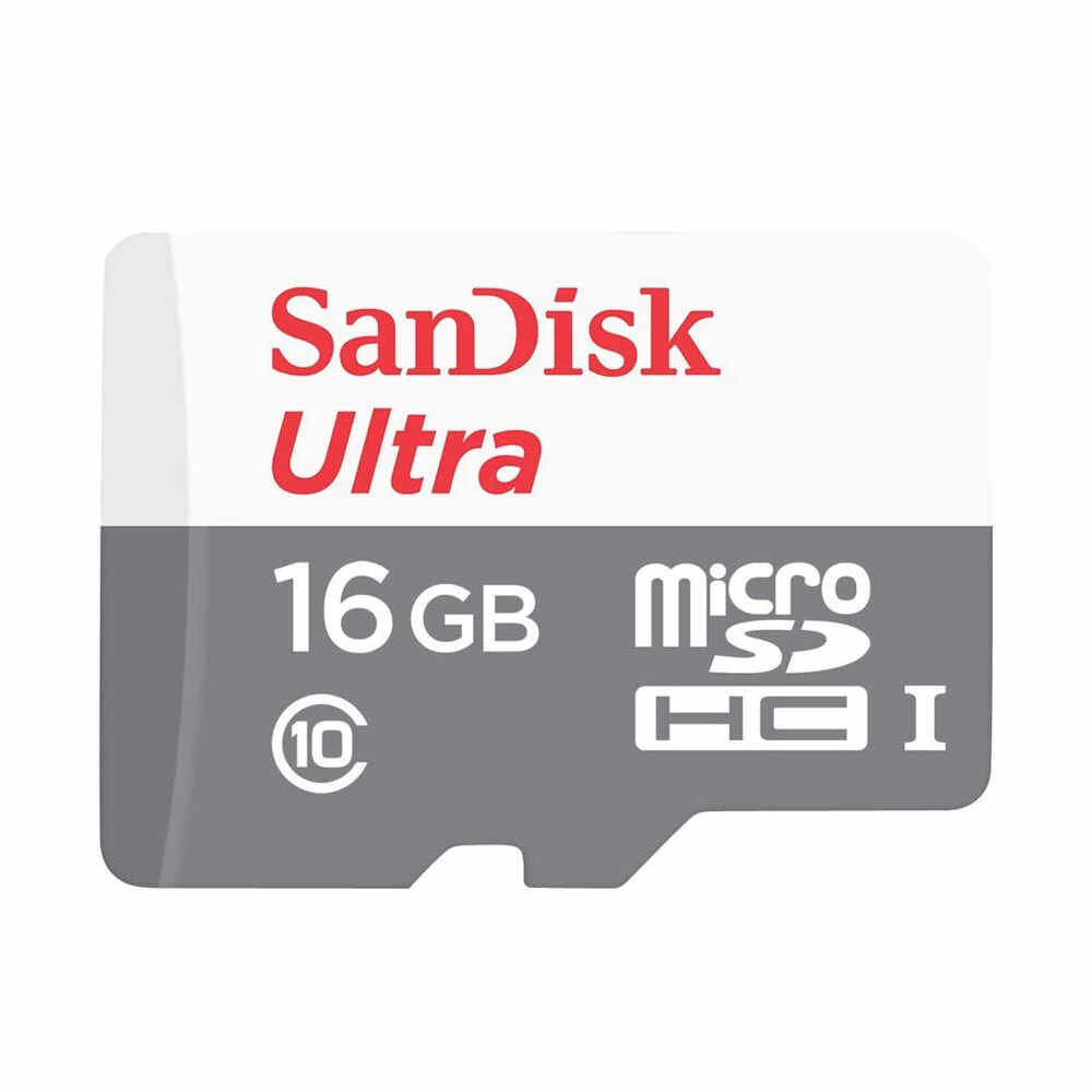 Card de memorie Sandisk SDSQUNS-016G-GN3MN MicroSDHC 16GB, clasa 10, 80Mb/s