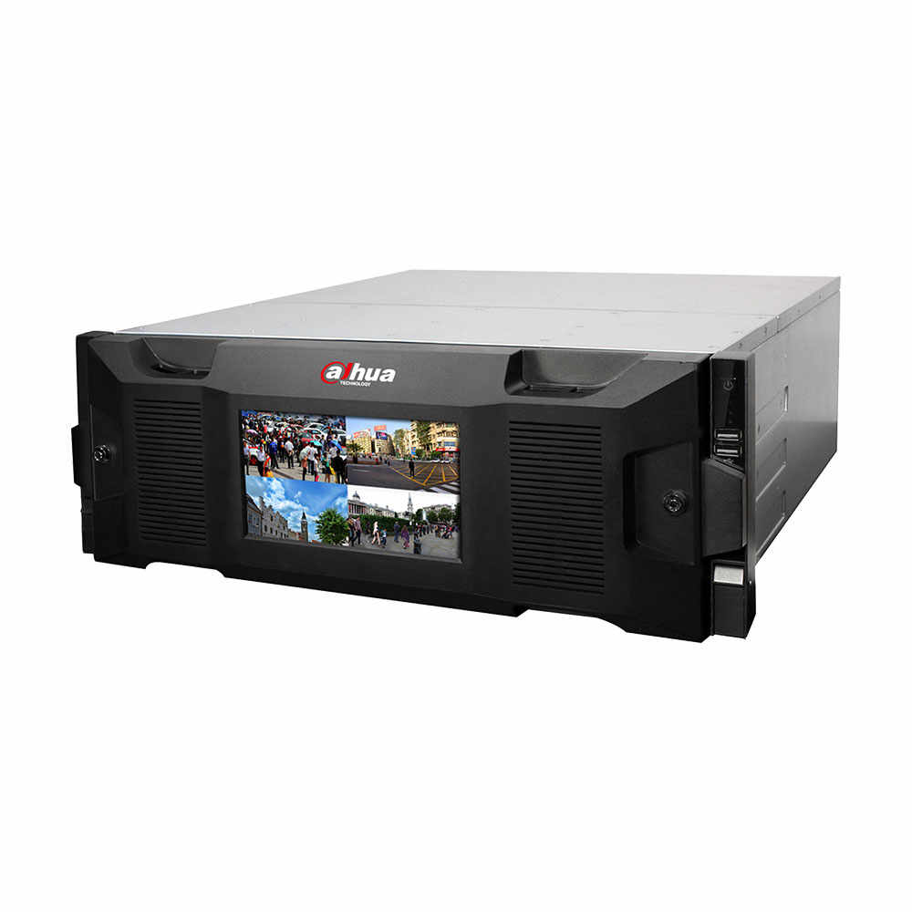 Video server smart Dahua IVSS7024DR, 24 MP, 256 canale, 768 Mbps, functii smart, alimentare redundanta