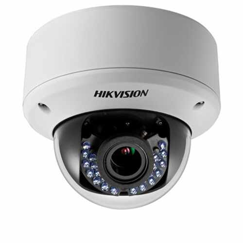 Camera supraveghere Dome Hikvision TurboHD DS-2CE56D5T-AVPIR3Z, 2 MP, IR 40 m, 2.8 - 12 mm