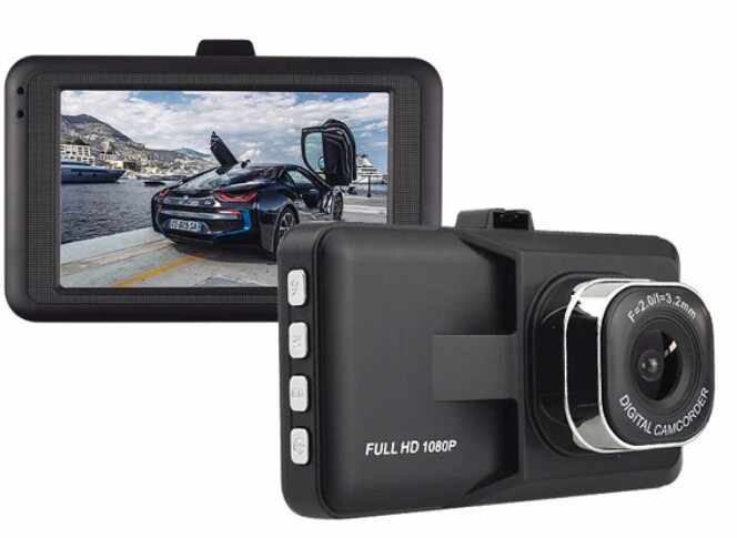 Camera Video Auto Techstar® T616 display 3