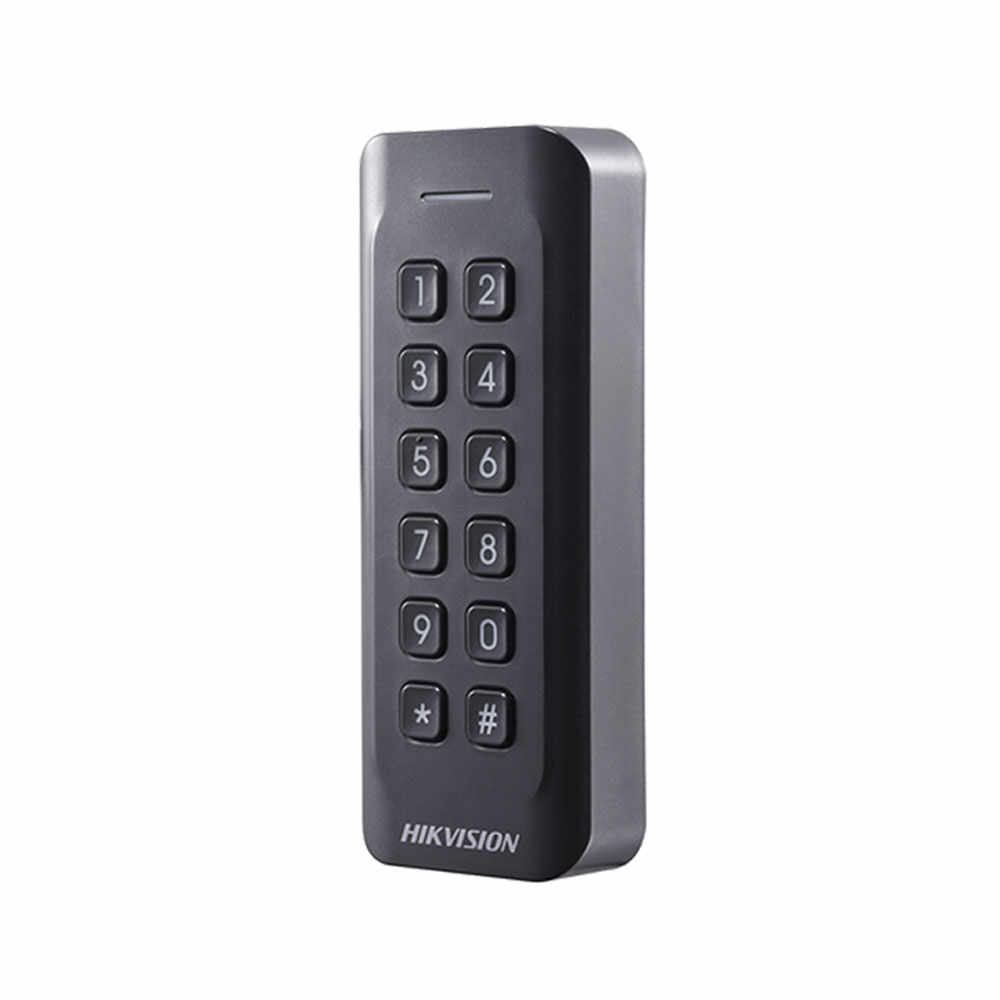 Cititor de proximitate RFID Hikvision DS-1802EK, EM, PIN/card, 125 KHz, watchdog, interior/exterior
