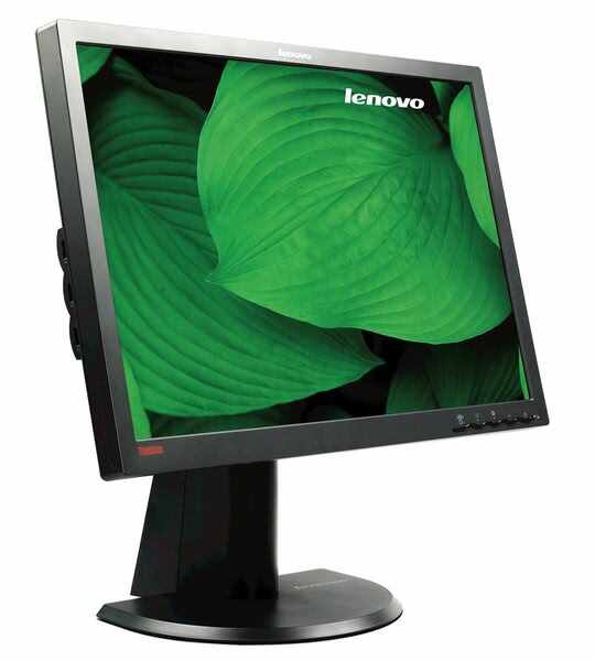 Monitor LENOVO ThinkVison L2440PWC, 24 Inch LCD, 1920 x 1200, VGA, DVI, USB, Grad B