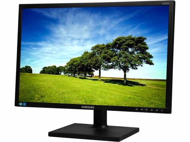 Monitor SAMSUNG S22E450B, 22 Inch LCD, 1680 x 1050, VGA, DVI, Fara picior